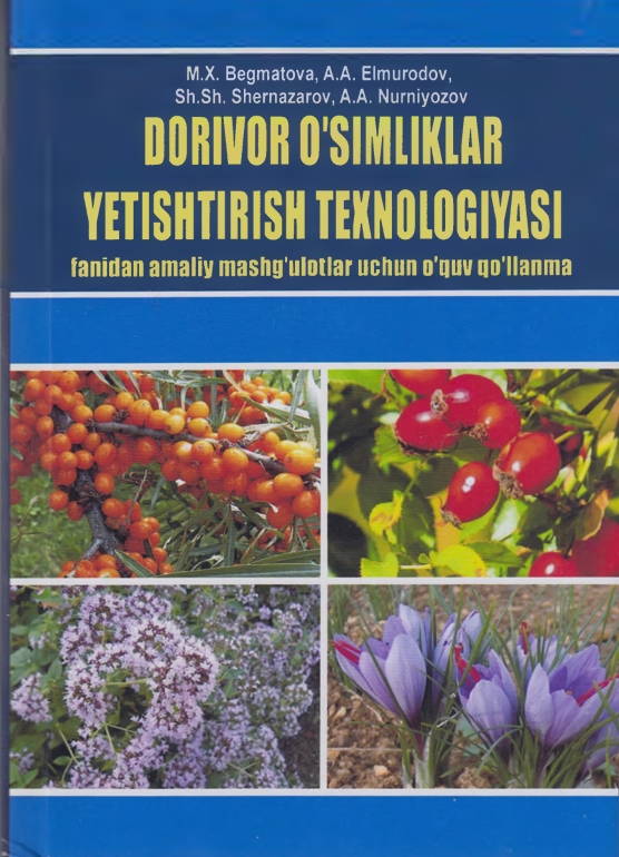 DORIVOR O'SIMLIKLAR  YETISHTIRISH TEXNOIOGIYAS