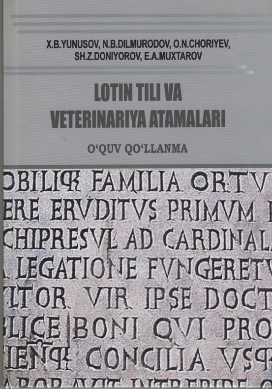 Lotin tili va tibbiy-farmatsevtik terminologiya asoslari