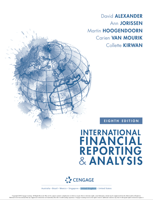 INTERNATIONAL  FINANCIAL   REPORTING   & ANALYSIS
