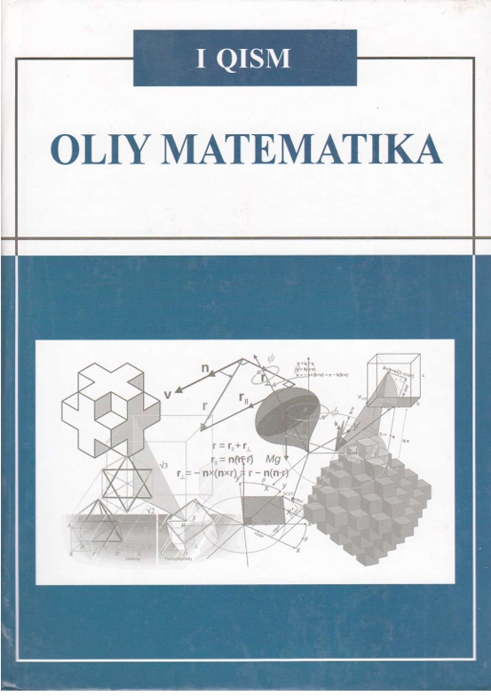 OLIY MATEMATIKA I JILD