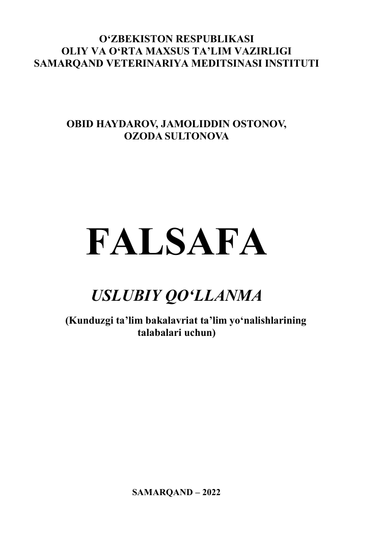 FALSAFA