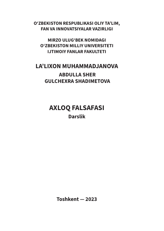AXLOQ FALSAFASI