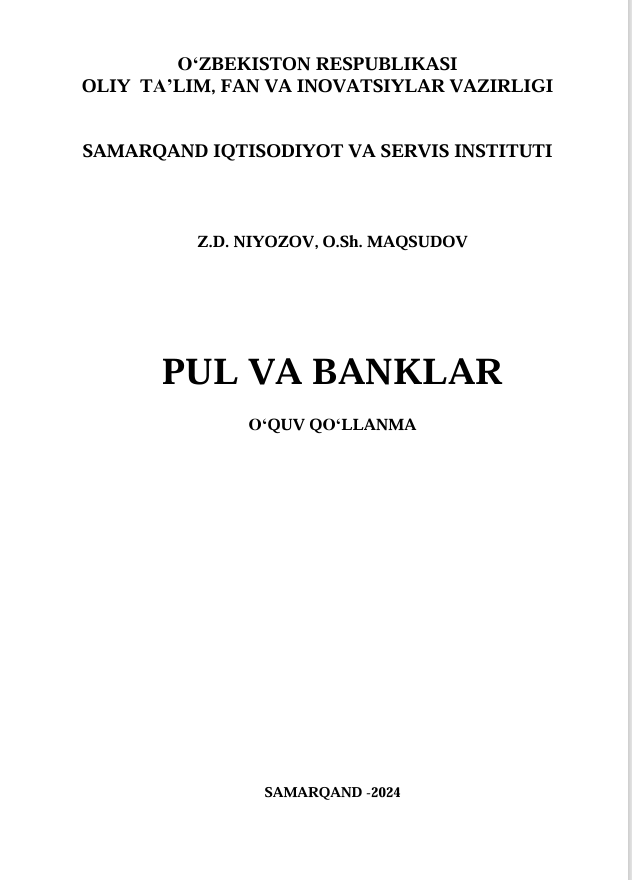 PUL VA BANKLAR