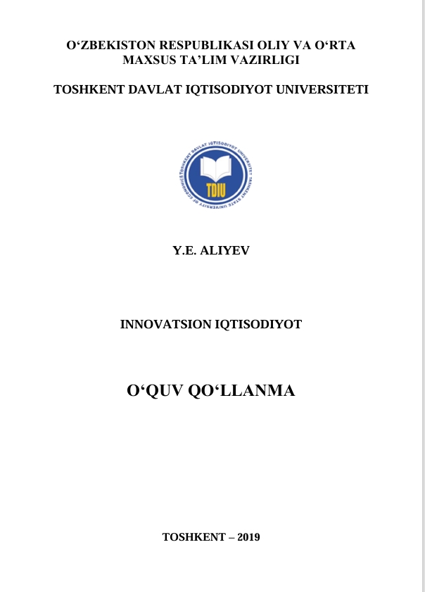 INNOVATSION IQTISODIYOT