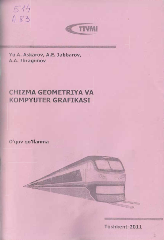 CHIZMA GEOMETRIY A V A KOMPYUTER  GRAFlKASI